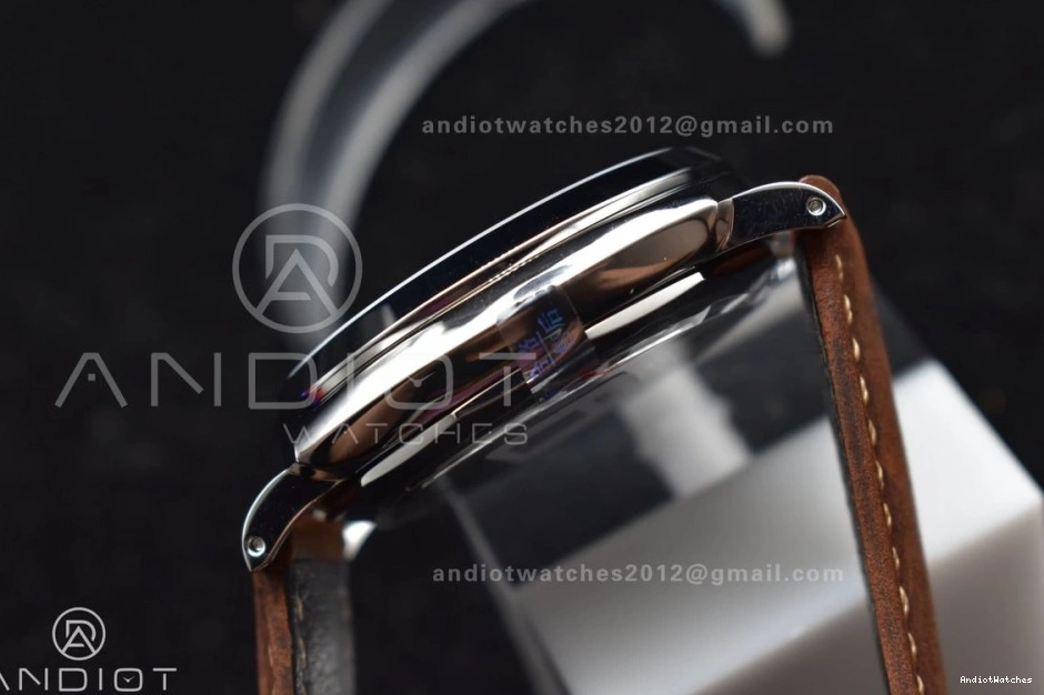 Luminor Edition 977 on PAM1046 White Due Dial Asso Brown Bold AXXXIV VSF Strap Best 1009